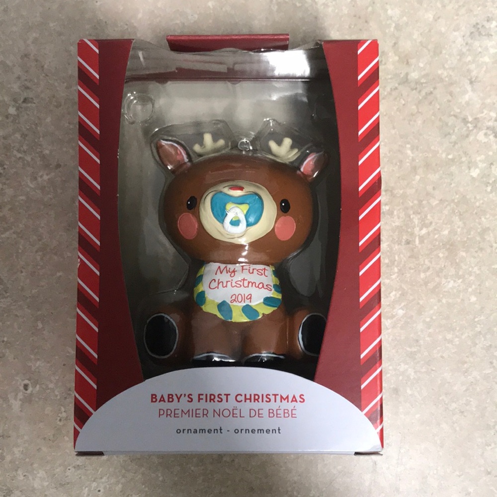 My first Christmas baby ornament 2019